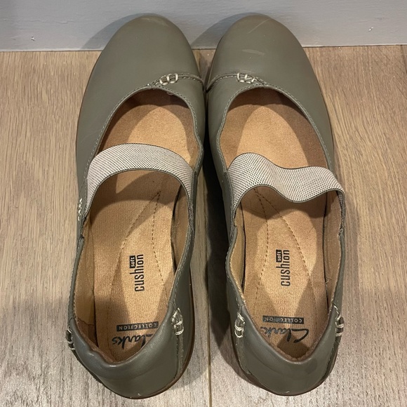 Clarks sage Medora Elie slip on Mary Jane flat - Picture 5 of 8